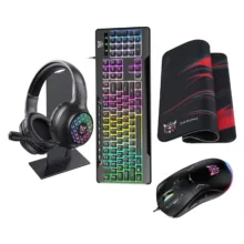 ست گیمینگ اونیکوما مدل TZ5006، سوییچ ممبران، Full-Size، نورپردازی LED RGB