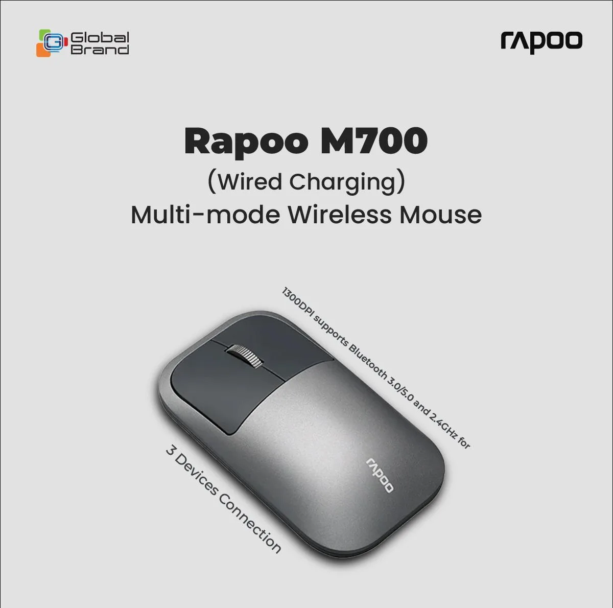 ماوس بی سیم رپو مدل M700