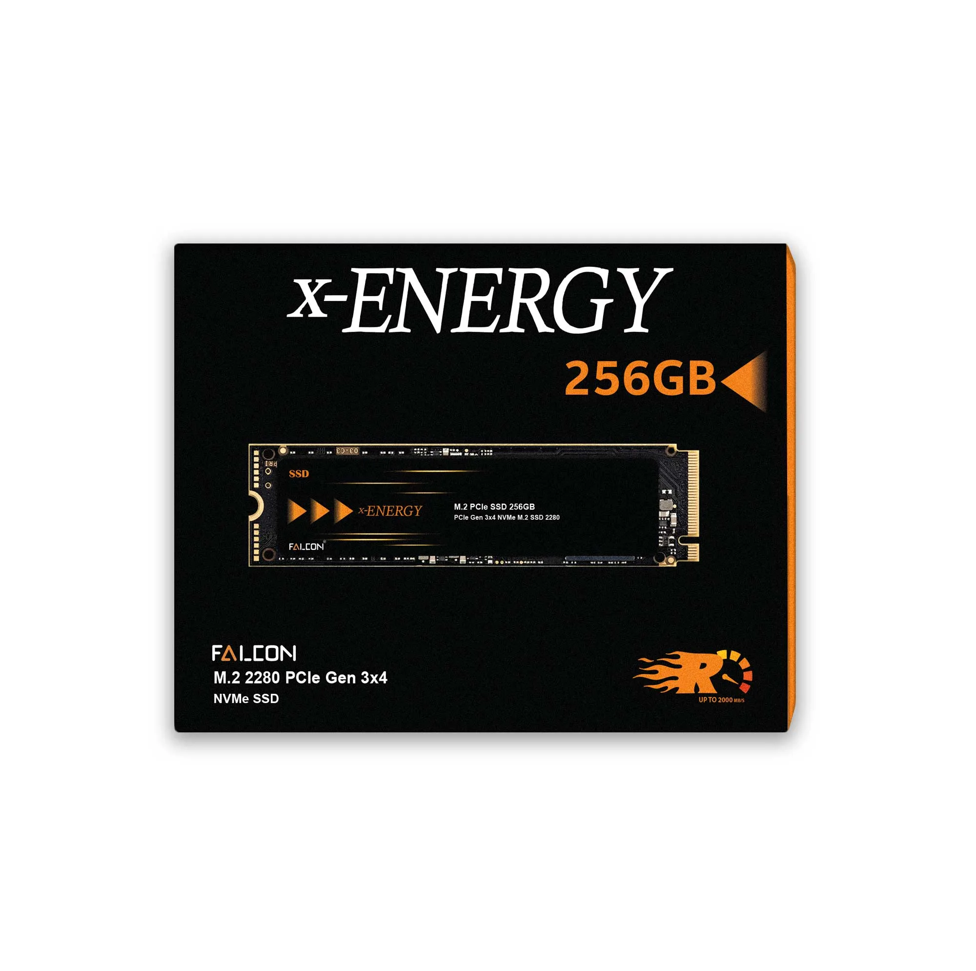 اس اس دی اینترنال PCIe Gen3 x4 ایکس انرژی مدل FALCON ظرفیت 256 گیگابایت