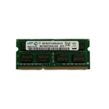 رم لپ‌تاپ DDR3 تک کاناله 8 گیگابایت 1333 مگاهرتز سامسونگ مدل PC3-10600 با تایمینگ 9 و ماژول SO-DIMM