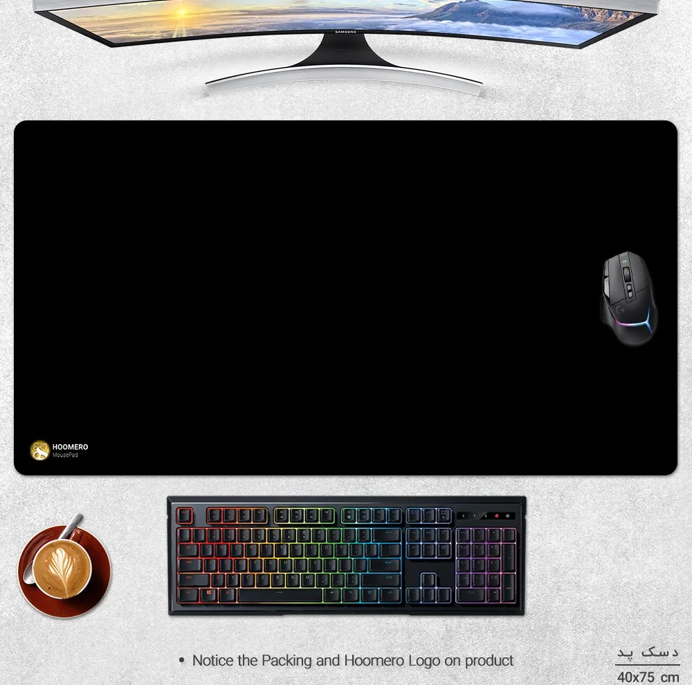 ماوس پد هومرو مدل MX2936 طرح ساده