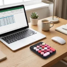 صفحه کلید عددی بی سیم مافی مدل NumPad X910