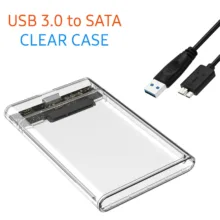 قاب هارد دیسک اکسترنال 2.5 اینچ مدل Glass