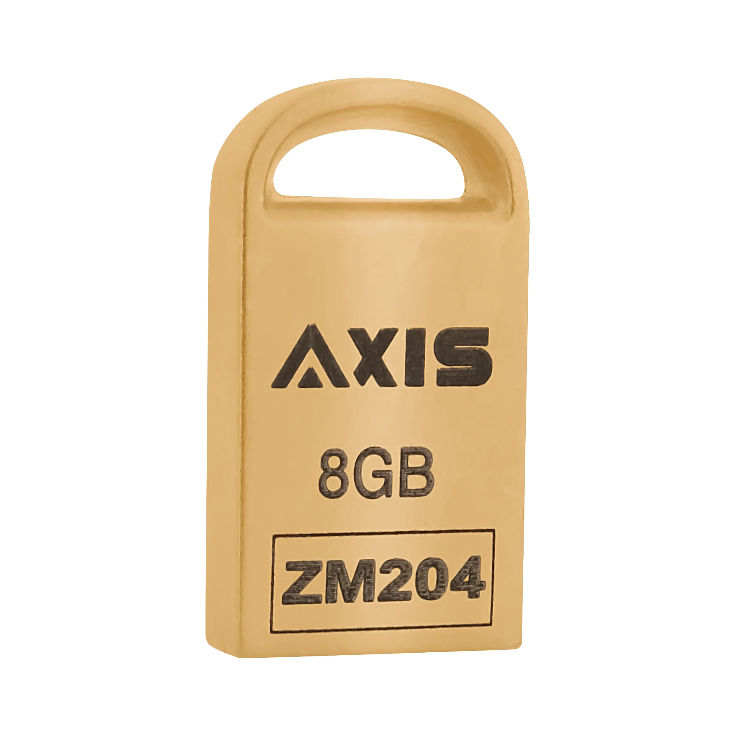 فلش مموری اکسیس مدل ZM204-8GB ظرفیت 8 گیگابایت با بدنه فلزی، مقاومت در برابر آب، ضربه، شوک، لرزش و گرد و غبار