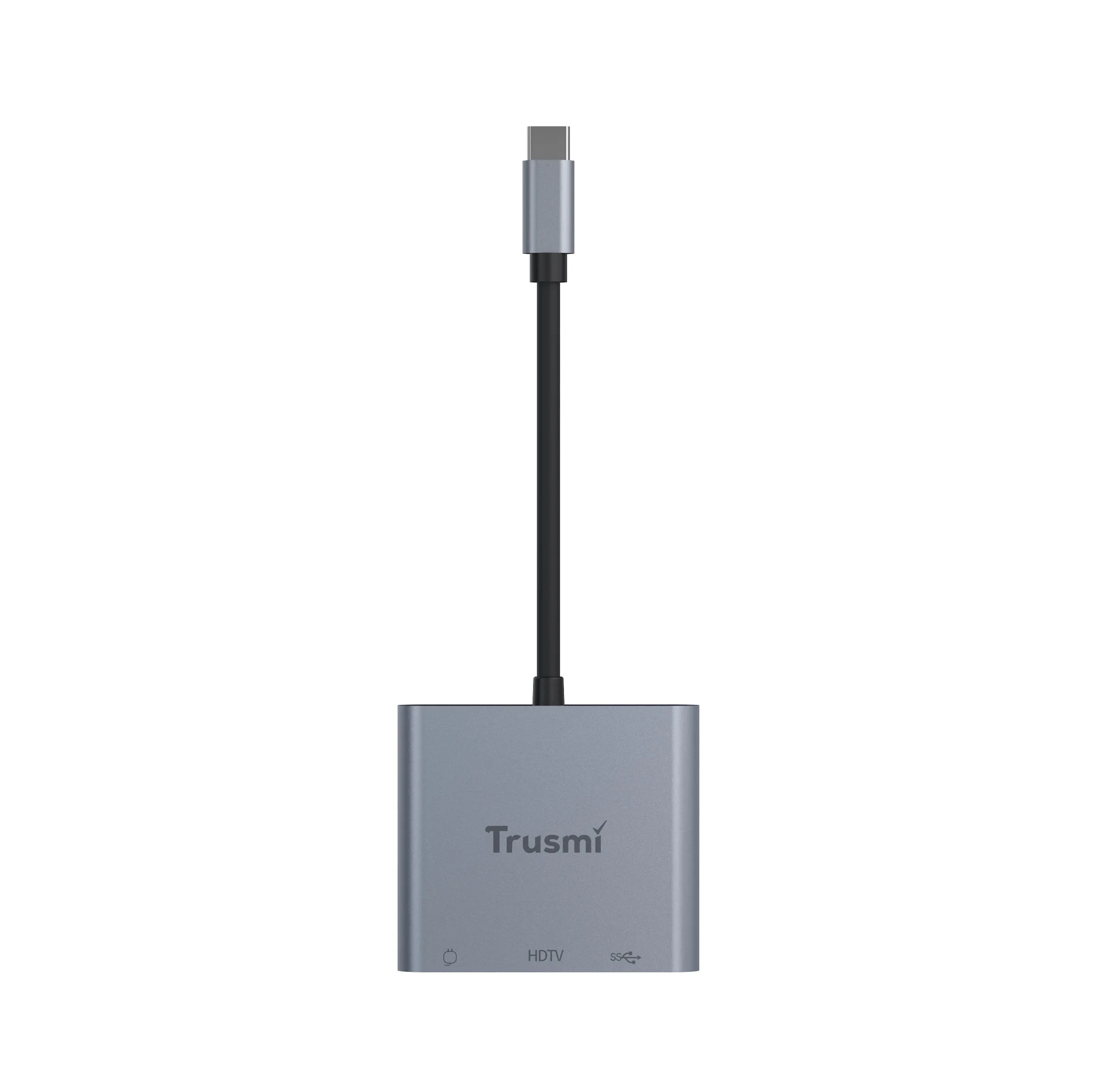 هاب 3 پورت Type-C به Type-C/HDMI/USB3.0 تراسمی مدل DS01-05
