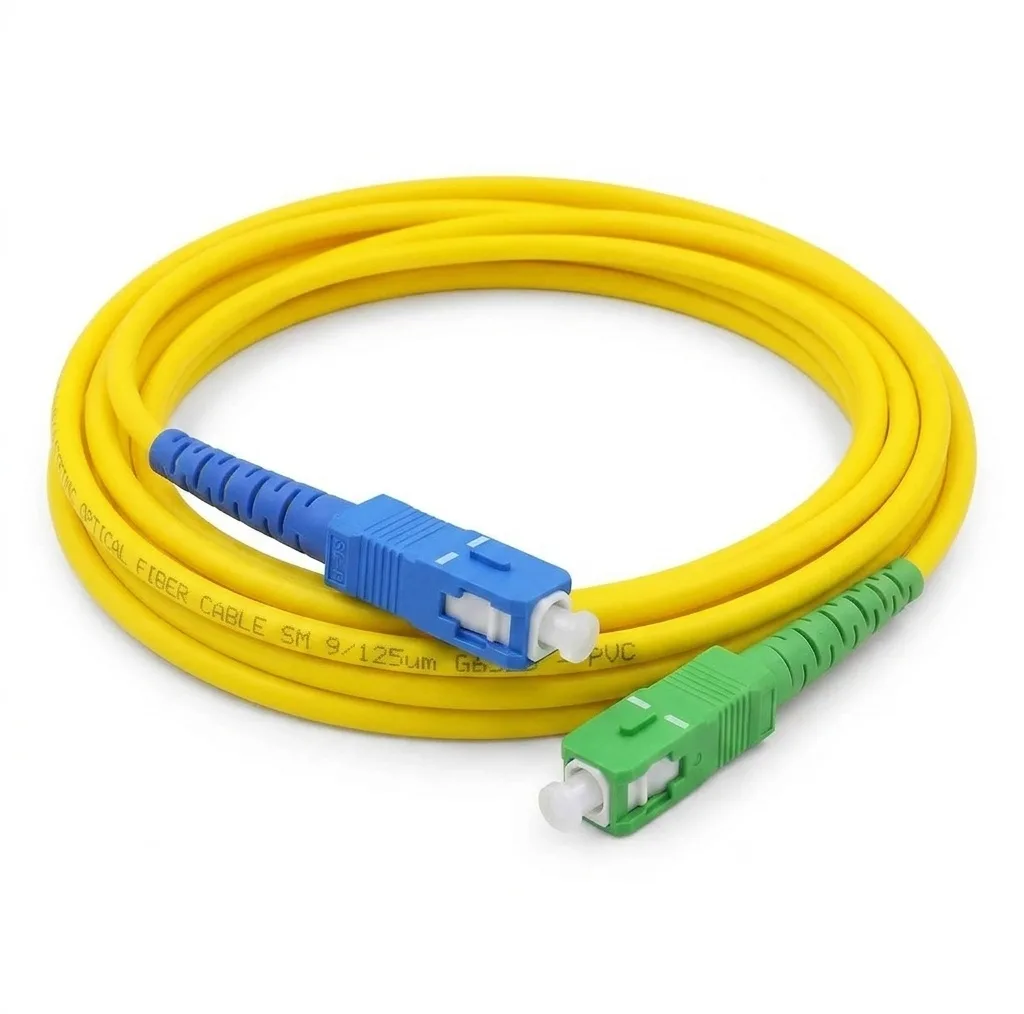 پچ کورد فیبر نوری مدل SC/APC-SC/UPC-SM-SX-3.0mm