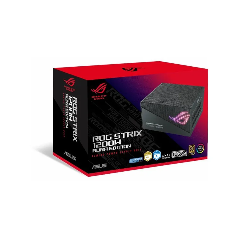 منبع تغذیه کامپیوتر ایسوس مدل ROG STRIX 1200W Aura Edition