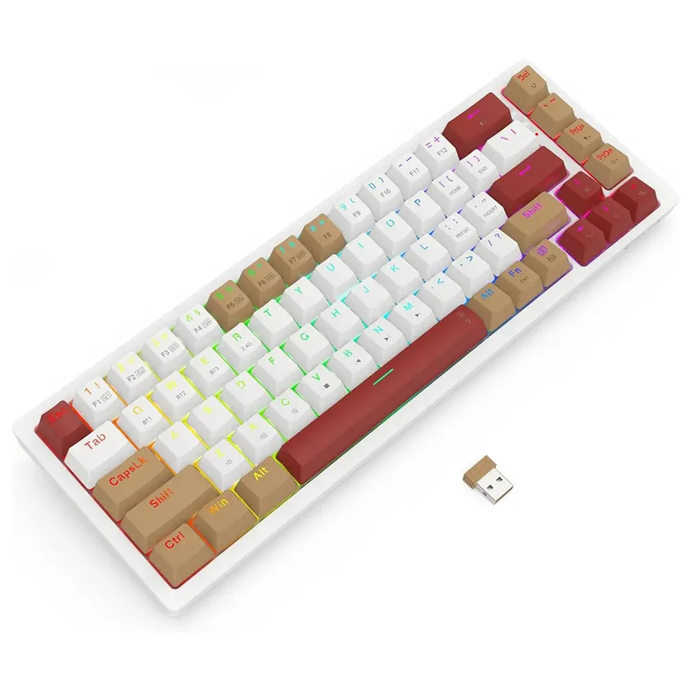کیبورد گیمینگ ردراگون مدل Rammus K677 WLR Pro