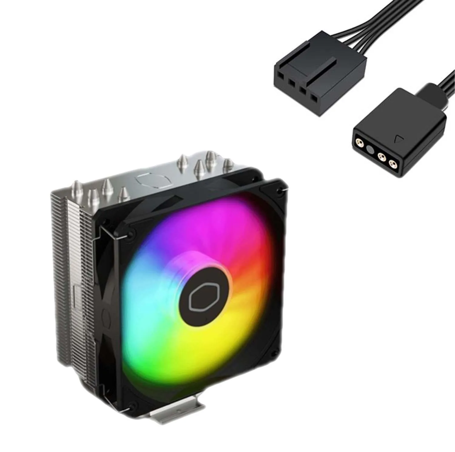 خنک کننده پردازنده کولر مستر مدل T400k ARGB LGA1700