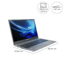 لپ تاپ 15.6 اینچ ایسر مدل Aspire Lite AL15-41-Ryzen 5 7430U-16GB DDR4 3200MHz-1TB SSD-IPS - کاستوم شده