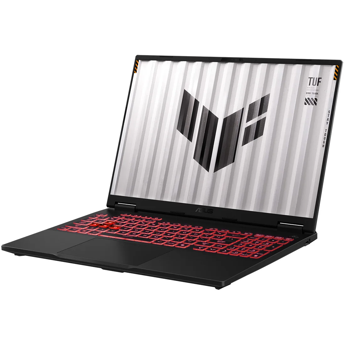 لپ تاپ 16 اینچی ایسوس مدل TUF Gaming A16 FA608PP-Ryzen 9 8940HX-RTX5070 8GB-24GB DDR5 5600MHz-1TB SSD-2.5K 165Hz - کاستوم شده