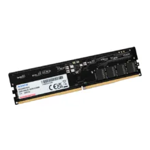 رم دسکتاپ DDR5 ای دیتا مدل U-DIMM ظرفیت 16 گیگابایت، با فرکانس 5600 مگاهرتز، تایمینگ CL46 و معماری تک‌کاناله