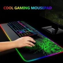 ماوس پد مخصوص بازی مدل RAZER FSD-15 RGB 70X30CM