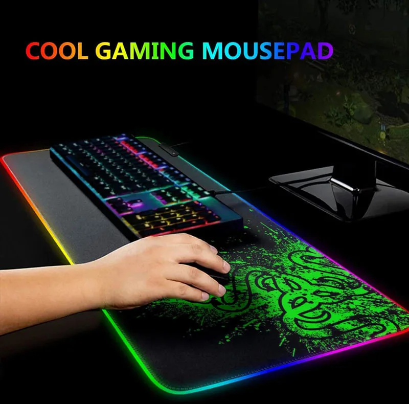 ماوس پد مخصوص بازی مدل RAZER FSD-15 RGB 70X30CM