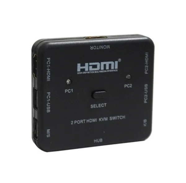سوئیچ  HDMI KVM دو پورت وی نت مدل V-SWKHM4K2