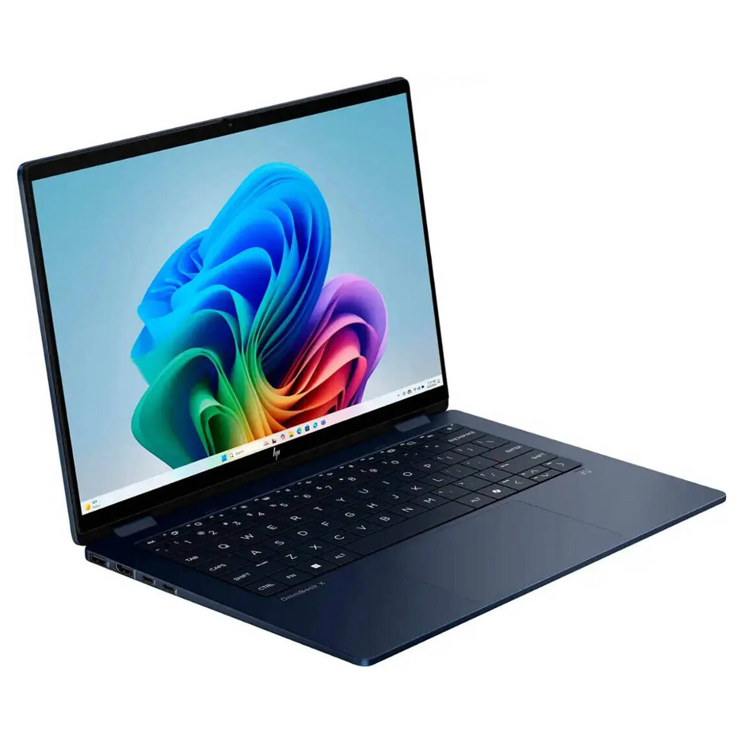 لپ تاپ 14 اینچی اچ پی مدل OmniBook X Flip 14-fm0013dx-Core Ultra 5 226V-16GB LPDDR5X 8533MHz-512GB SSD-Touch-Backlit-W به همراه قلم