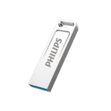 فلش مموری فیلیپس مدل FM21UA-F ظرفیت 32 گیگابایت با رابط USB 2.0، سرعت خواندن 30 مگابایت بر ثانیه، سرعت نوشتن 15 مگابایت بر ثانیه، مقاوم در برابر خش و اثر انگشت، سازگار با ویندوز، مک OS و لینوکس