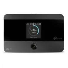 مودم روتر 4G تی‌پی‌لینک مدل M7350-V7 با باتری 2000 میلی‌آمپر، پشتیبانی از اتصال 10 کاربر همزمان، سرعت دانلود تا 150 مگابیت، نمایشگر اطلاعات ترافیک و وضعیت شبکه، سازگار با سیستم‌عامل‌های Windows، Mac OS، Android و iOS
