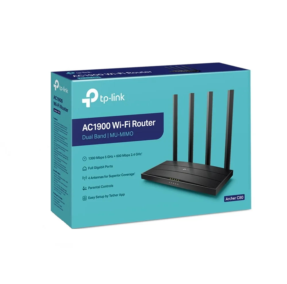روتر بیسیم تی پی-لینک مدل Archer C80 AC1900