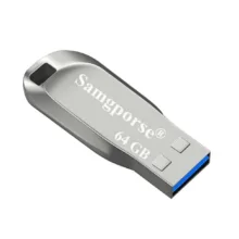 فلش مموری 64 گیگابایت سمگپرس مدل UDP Plus با رابط USB 3.0، بدنه آلیاژ فولاد و مقاومت در برابر شوک و لرزش
