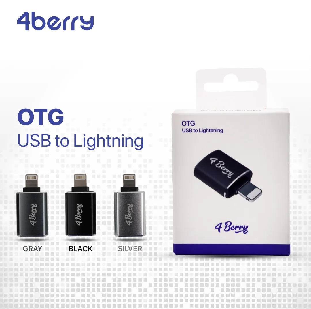مبدل USB به لایتنینگ فوربری مدل ECVDOL01