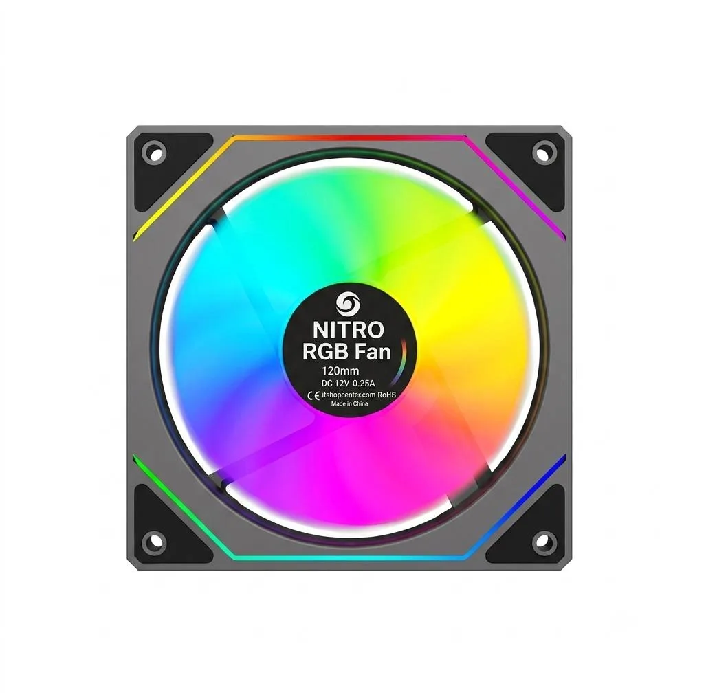 فن کیس نیترو مدل INFINITY-ARGB-PWM