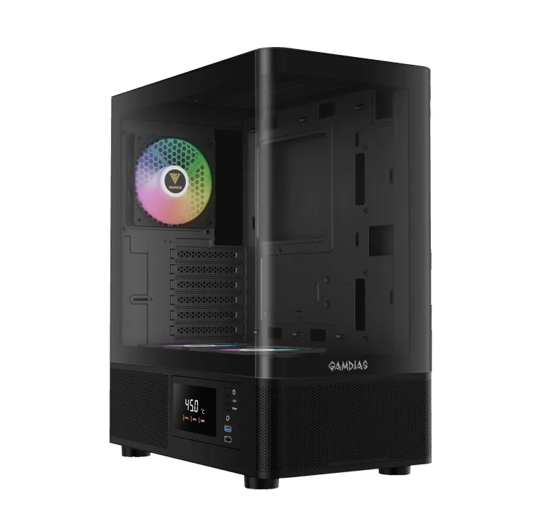 کیس کامپیوتر گیمینگ گیم دیاس مدل ATLAS E2 CG BK