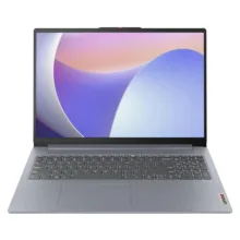 لپ‌تاپ لنوو مدل IdeaPad Slim 3 15IRU8 با پردازنده Core i3-1315U، رم LPDDR5 8GB با فرکانس 4800MHz، حافظه SSD با ظرفیت 256GB، نمایشگر 15.6 اینچ TN با وضوح Full HD