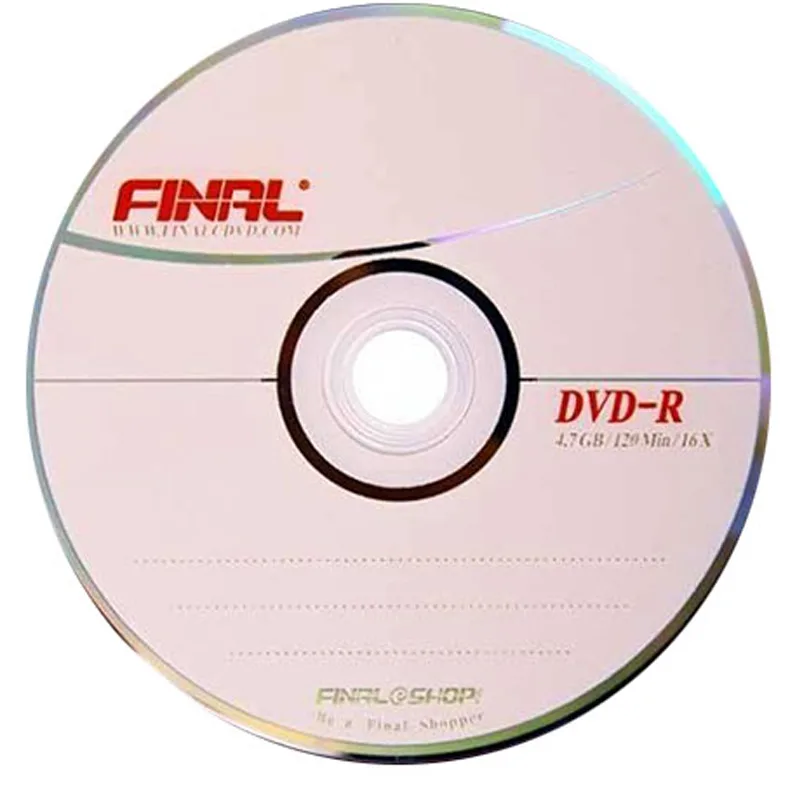 دی وی دی خام فینال  کد PKHT-DVD-011-1 بسته 50 عددی