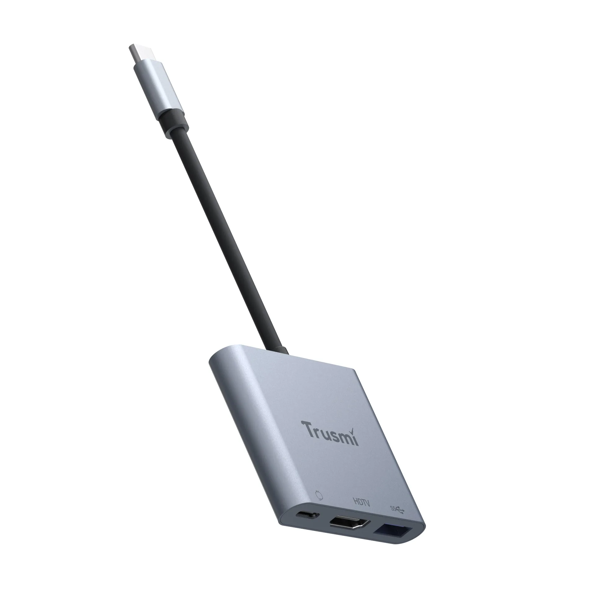 هاب 3 پورت Type-C به Type-C/HDMI/USB3.0 تراسمی مدل DS01-05