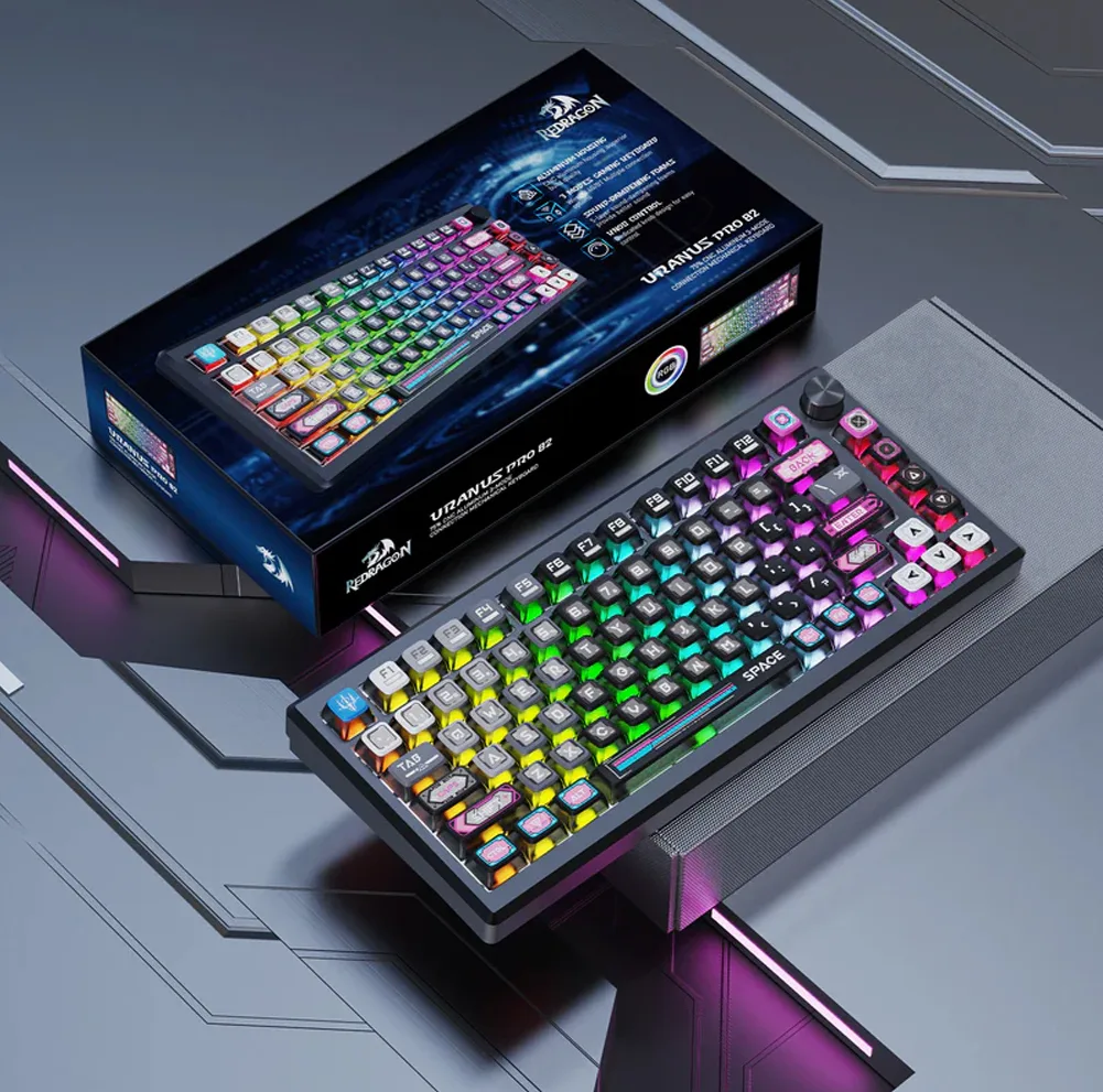 کیبورد گیمینگ ردراگون مدل K732MC-RGB-PRO