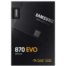 اس اس دی اینترنال SATA III سامسونگ مدل EVO 870 ظرفیت 250 گیگابایت