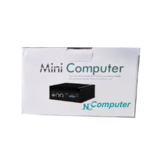 کامپیوتر کوچک نت کامپیوتر مدل J6412-2LC با پردازنده Celeron J6412 حافظه SSD با ظرفیت 256 گیگابایت رم DDR4 با ظرفیت هشت گیگابایت پردازنده گرافیکی Intel