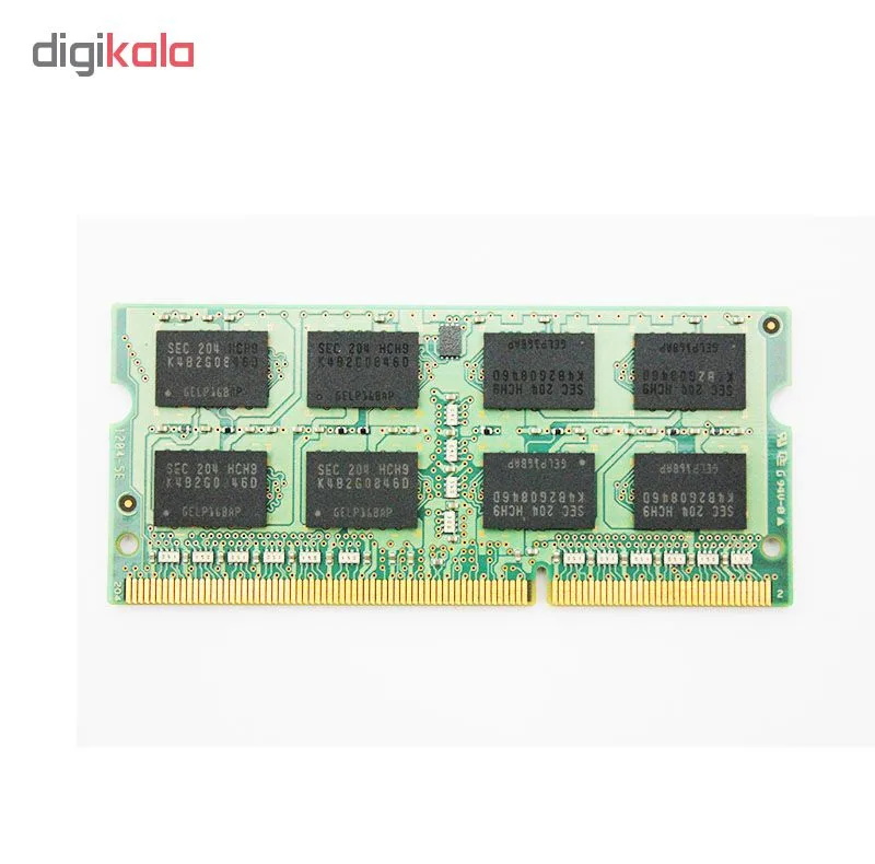 رم لپ تاپ DDR3 تک کاناله 1333 مگاهرتز CL11 سامسونگ مدل PC3 ظرفیت 4گیگابایت