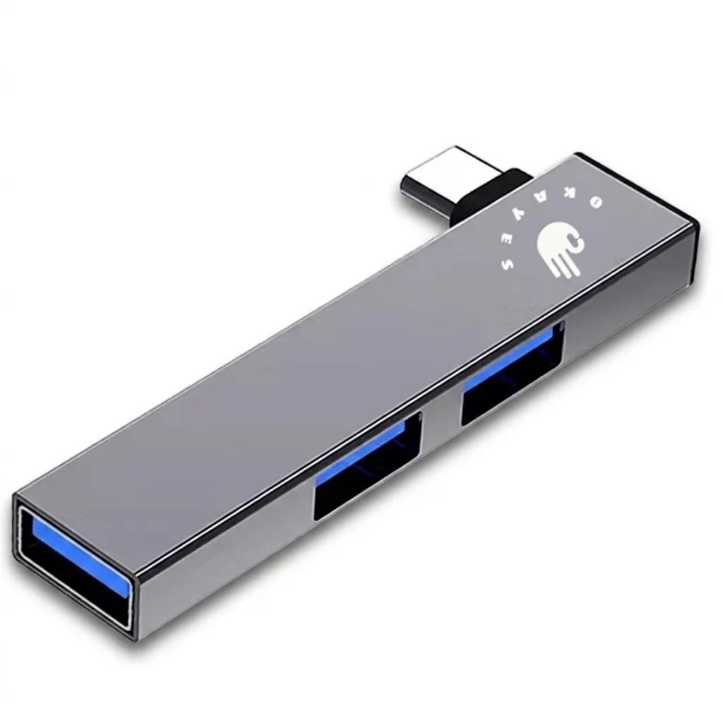 هاب 3 پورت USB-C اکی یس مدل HUB300TYPEC