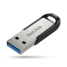 فلش مموری سن دیسک مدل Ultra Flair CZ73 ظرفیت 512 گیگابایت با بدنه فلزی، رابط USB 3.0 و سرعت خواندن 150 مگابایت بر ثانیه، سازگار با ویندوز، مک، گوشی، تبلت و تلویزیون