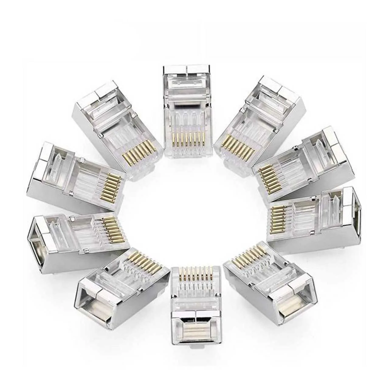 سوکت شبکه  Cat6 یوگرین مدل NW111-50248 بسته 100 عددی