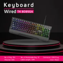کیبورد تسکو مدل TK 8085GA