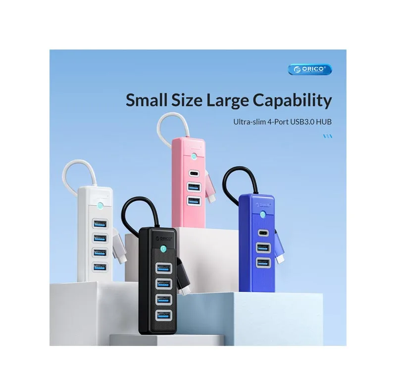 هاب 4 پورت USB 3.0 اوریکو مدل PW4U-C3-015