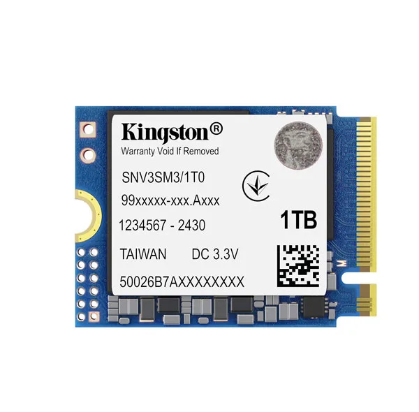 اس اس دی اینترنال PCIe Gen4 x4 کینگستون مدل SNV3 ظرفیت 1 ترابایت