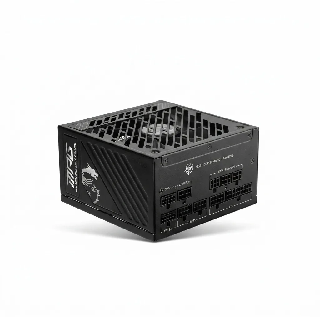منبع تغذیه کامپیوتر 1250 وات ام اس آی مدل MPG A1250GS GOLD PCIE5