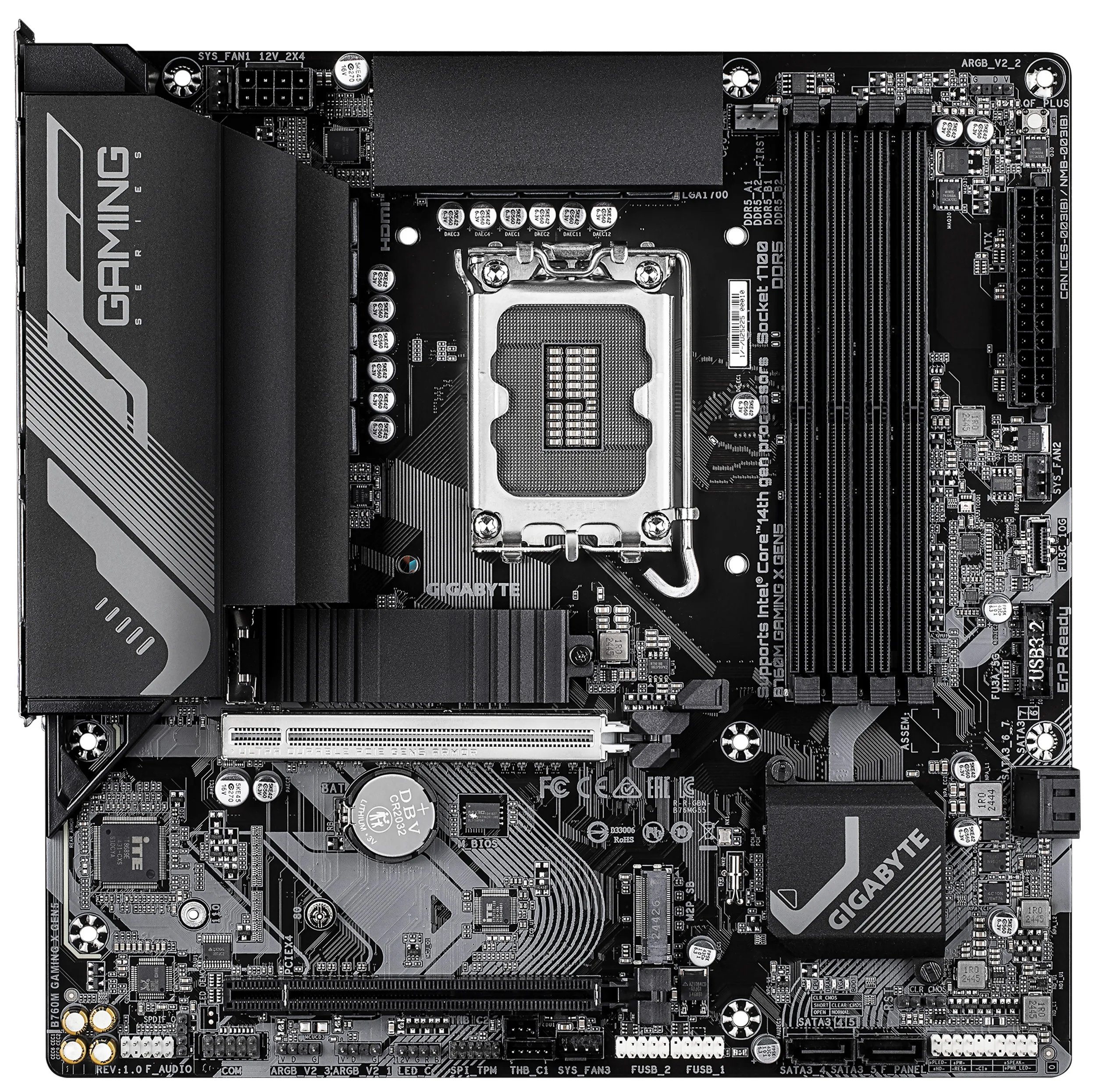 مادربرد گیگابایت مدل B760M GAMING X GEN5