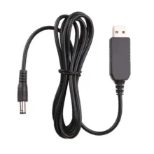 کابل تبدیل پاوربانک به مودم USB به DC مدل 12V طول 1 متر