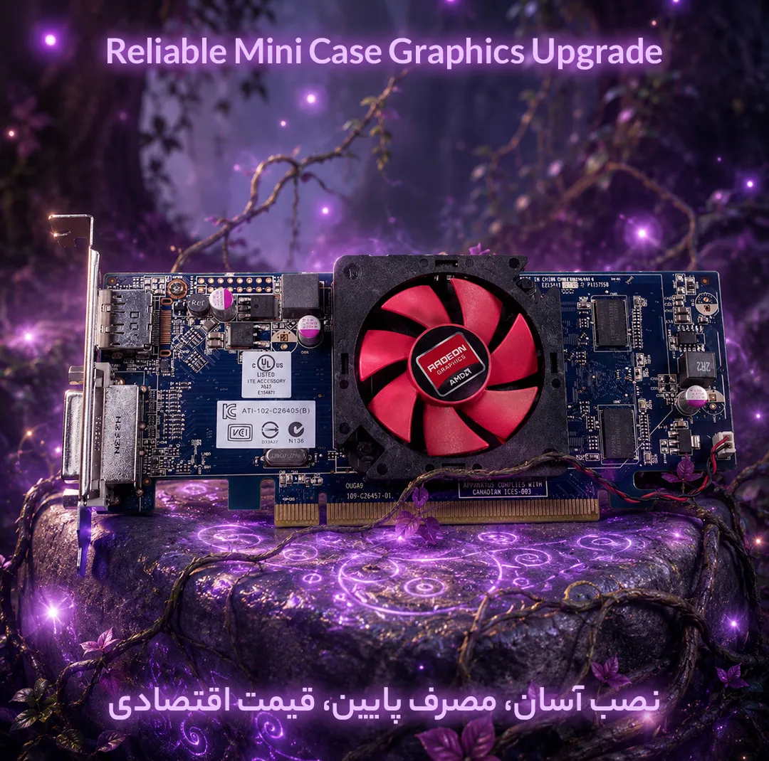 کارت گرافیک ای ام دی مدل HD 7470 minicase