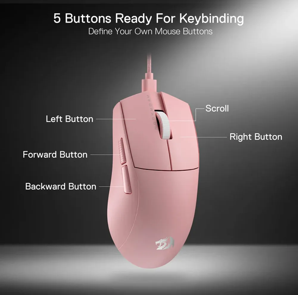 ماوس گیمینگ ردراگون مدل K1NG M996