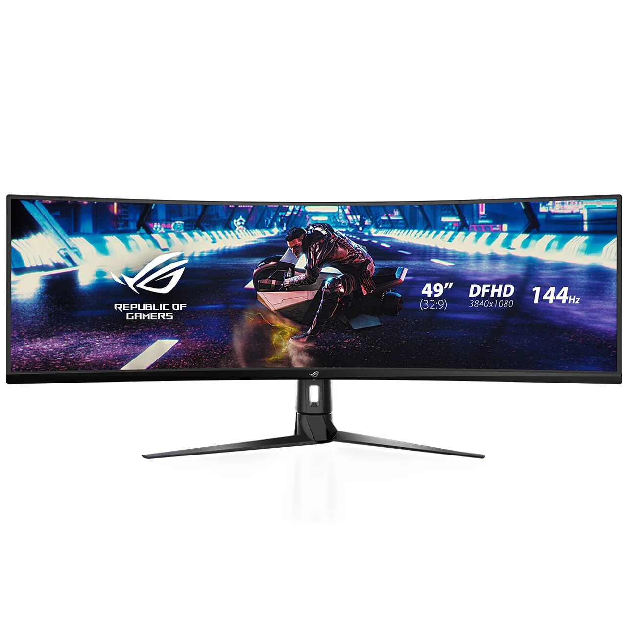 مانیتور خمیده گیمینگ 49 اینچ ایسوس مدل ROG Strix XG49VQ