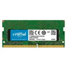 رم لپ‌تاپ DDR4 کروشیال مدل CT16G4SFRA32A ظرفیت 16 گیگابایت، فرکانس 3200 مگاهرتز، تایمینگ CL22 و ولتاژ 1.2 ولت، تک‌کاناله