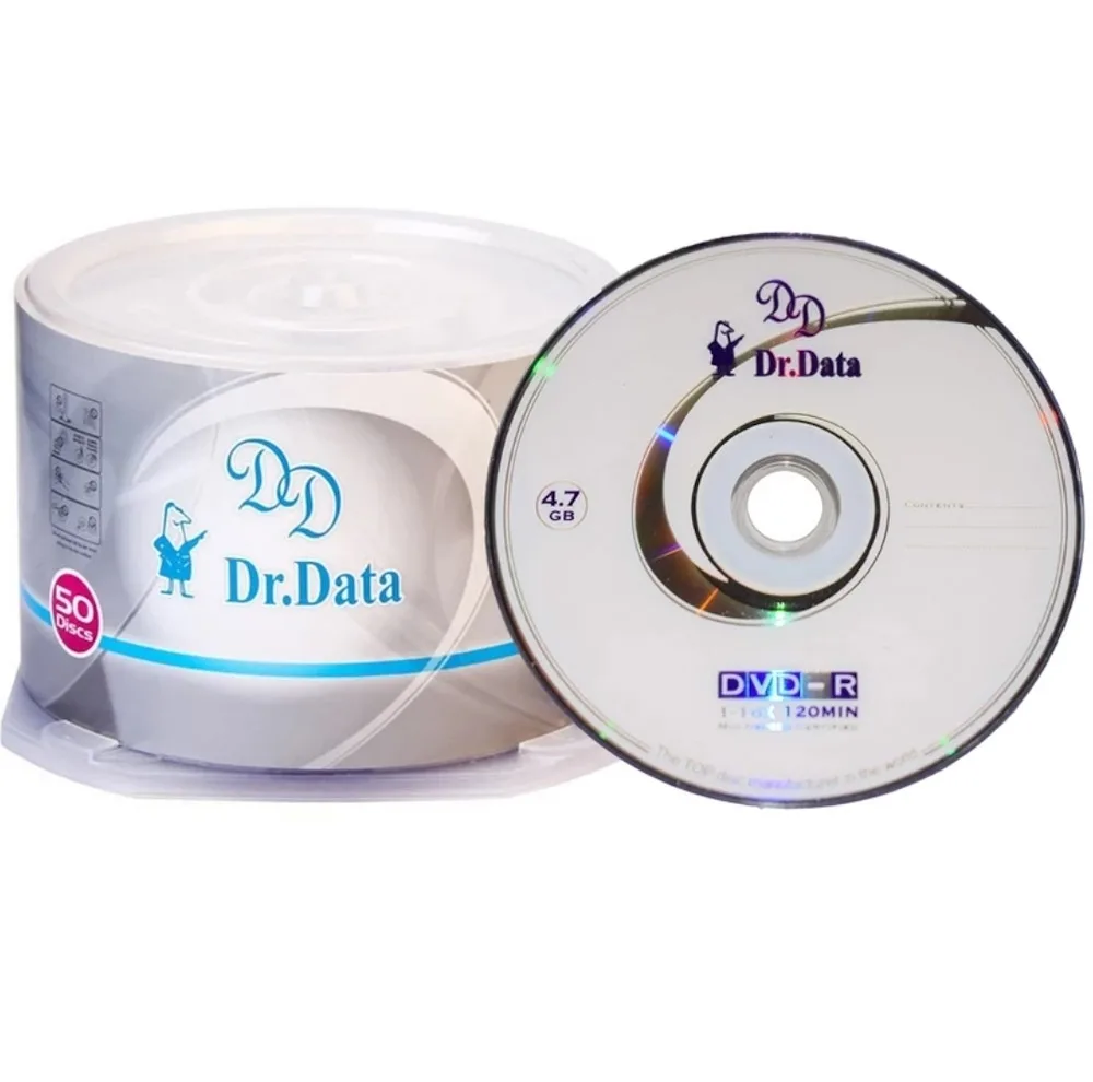 دی وی دی خام دکتر دیتا مدل DVDR بسته 50 عددی