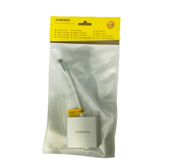 تبدیل USB-C به HDMI/USB/PD آی فورتک مدل IFOR-03