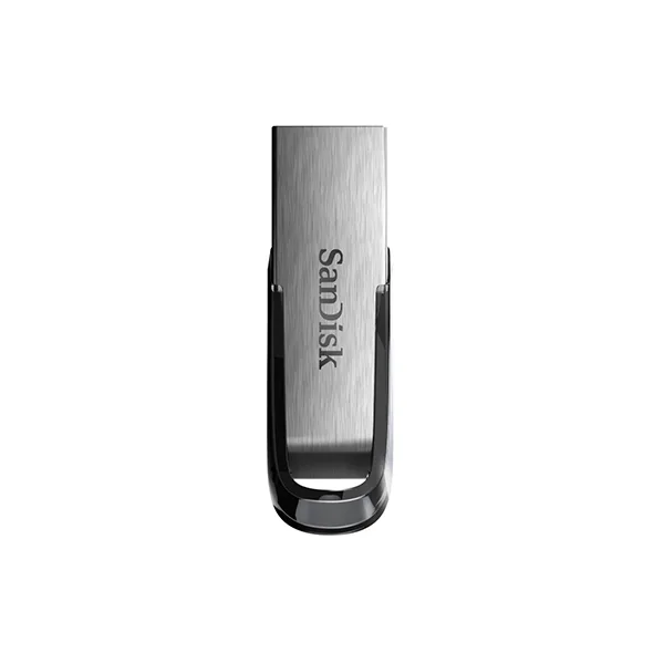 فلش مموری 64 گیگابایت سن دیسک مدل Ultra Flair SDCZ73 با رابط USB سه، بدنه فلزی مقاوم در برابر ضربه و خش